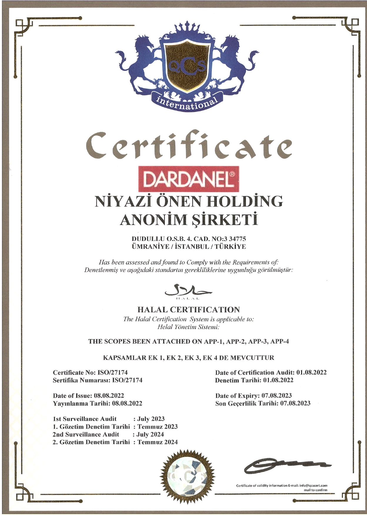 Helal Food_NÖ Holding İstanbul Helal Food_NÖ Holding İstanbul