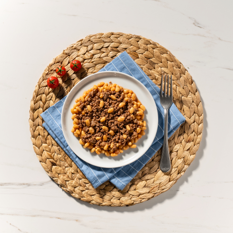 Ground Meat Roasted with Onion