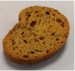 Crispy Whole Wheat Bread with Tomatoes