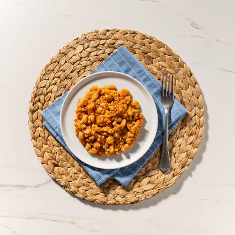 Baked Beans with Ground Chicken