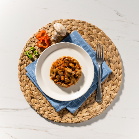 Sauteed Mushrooms with Vegetables