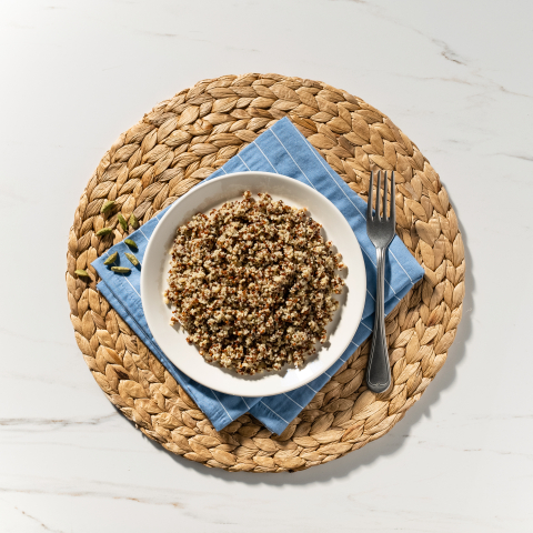 3 Grain Salad (Kinoa & Bulgur & Chia)