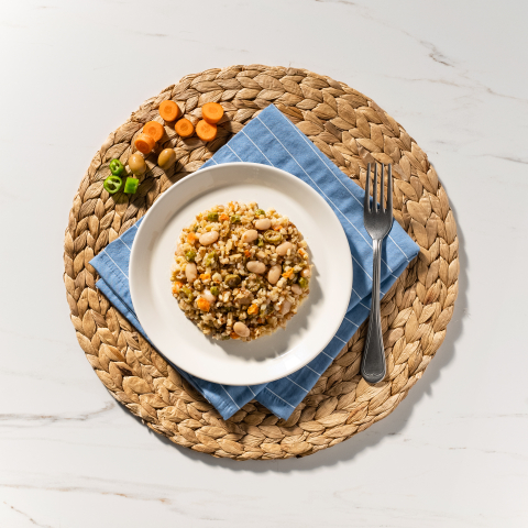  3 Grain with Bean Salad