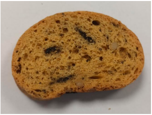 Whole Grain Bread with Olives and Tomatoes 