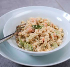 Pasta with Salmon and Broccoli