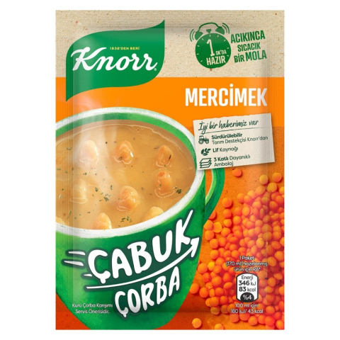 S-02  Red Lentil Instant Soup