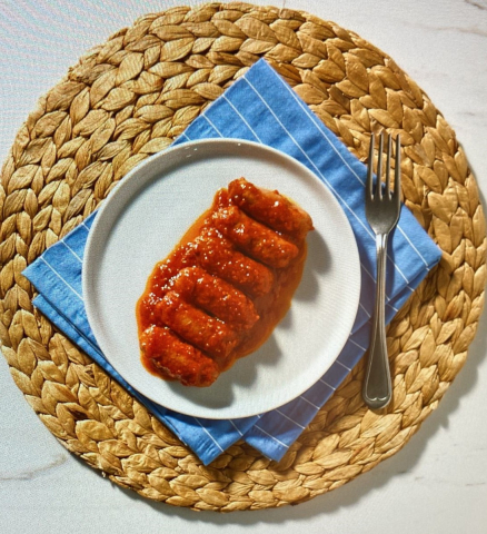 BR-05 CHICKEN SAUSAGE WITH VEGETABLES